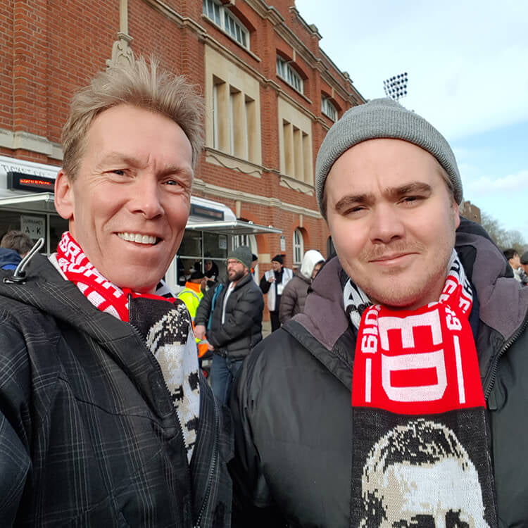 Tor, Fulham FC - Manchester United